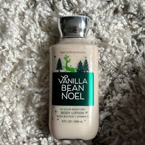 Bath and BodyWorks 8oz Vanilla Bean Noel Lotion